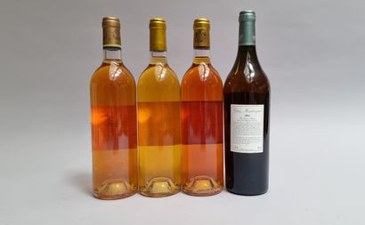 1 B CHATEAU RIEUSSEC 1996 C1 Sauternes (étiquette...