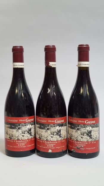 3 B GEVREY-CHAMBERTIN LES CHAMPEAUX (1° Cru)...