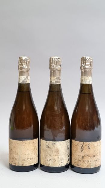 3 B CHAMPAGNE EXTRA-BRUT GRAND CRU BLANC...