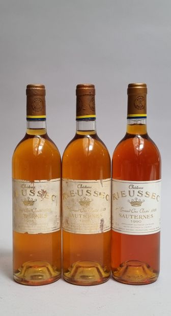 2 B CHATEAU RIEUSSEC 1988 C1 Sauternes (e.t.h...