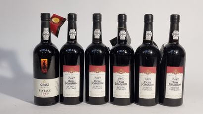 1 B PORTO VINTAGE 1989 Cruz (mise de 1992)
5...