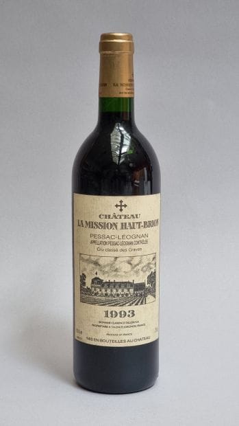 1 B CHATEAU LA MISSION HAUT-BRION 1993 CC...