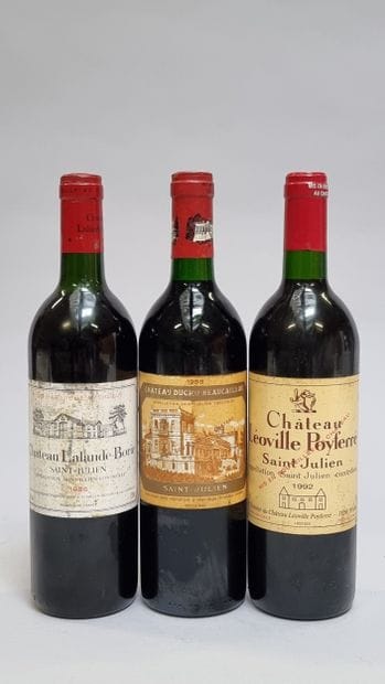 1 B CHATEAU LALANDE-BORIE 1986 Saint-Julien...
