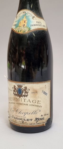1 B HERMITAGE LA CHAPELLE Rouge 1986 Paul...