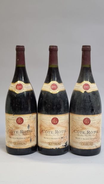 3 Mag COTE-ROTIE COTE BRUNE ET BLONDE 2001...