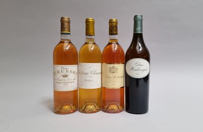 1 B CHATEAU RIEUSSEC 1996 C1 Sauternes (étiquette...