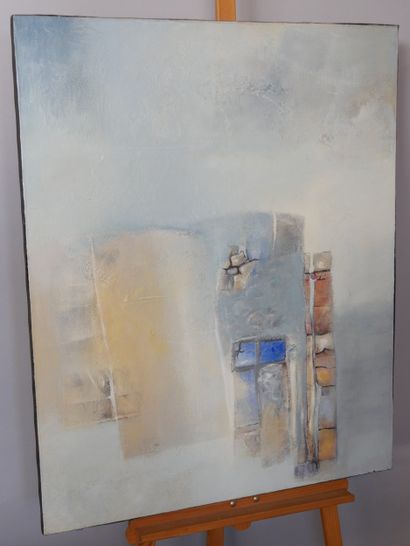 Daniel MARINGUE, 
Les Vestiges,
Acrylique...