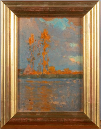 Alexandre JACOB (1876 - 1972)
Bords de fleuve
Huile...