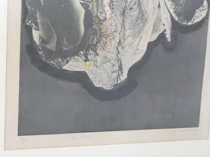 Bernard MANDEVILLE (1921–2000), 
Engraving,...