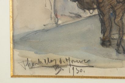 Madeleine THOUBILLON DE MONCROC (1903 - 1992)
Fez,...