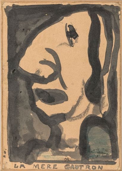 Georges ROUAULT (1871 - 1958)
La mère Gautron....