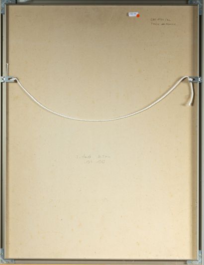 Jean AUJAME (1905-1965)
Torse de femme
Fusain...