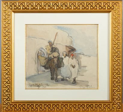 Madeleine THOUBILLON DE MONCROC (1903 - 1992)
Fez,...