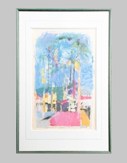 Jacques YANKEL (1920-2020)
Palmiers,
Aquarelle...