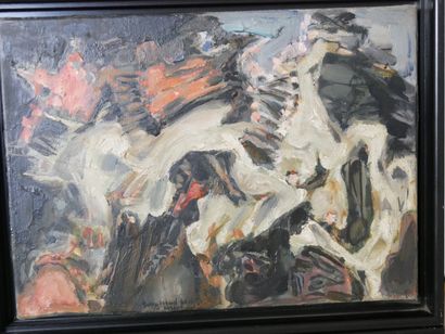 Philippe SABY-VIRICEL, known as ARTIAS (1912–2002)
Abstraction,
Pair...