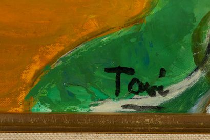 TAVE
Méditerranée,
Hst sbm, 54,5 x 73,5 ...