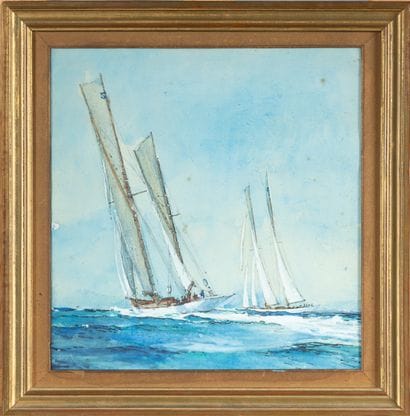 MARIN MARIE (Peintre de la Marine) (1901...