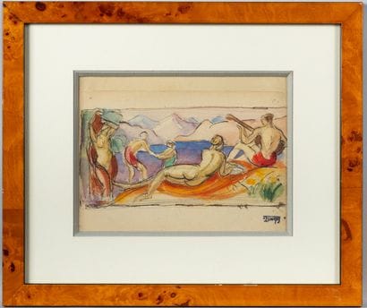 Jules-Emile ZINGG (1882 -1942)
Baigneuses...