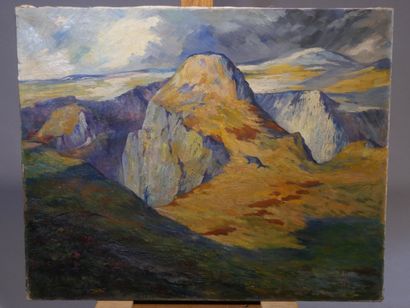Henri COLLIN (1878 - 1929)
Les Roches Tuilière...