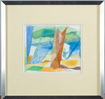 Yves ALIX (1890 - 1969)
Paysage,
Aquarelle,...