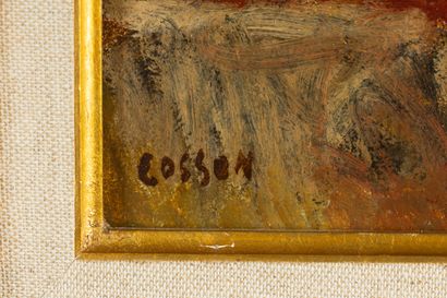 Marcel COSSON (1878-1956)
Au restaurant
Huile...