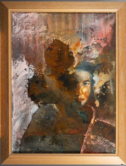 SOLER Jorge (né en 1946-)
Songe doré, 1989,
Hst...