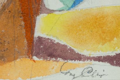 Yves ALIX (1890 - 1969)
Paysage,
Aquarelle,...