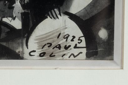 Paul COLIN (1892 - 1985)
L'orchestre de Jazz,
Dessin...