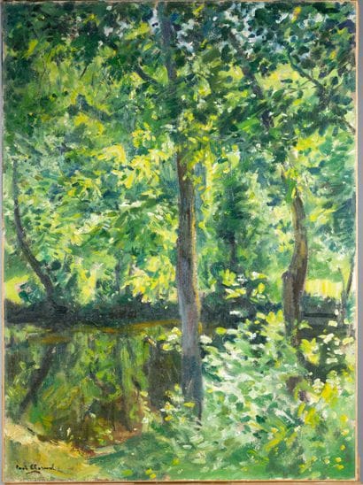 Paul CHARAVEL (1877 - 1961)
Vue du Sichon,
Hst...