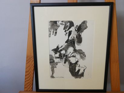 Philippe SABY-VIRICEL, known as ARTIAS (1912–2002)
Abstraction,
Ink...