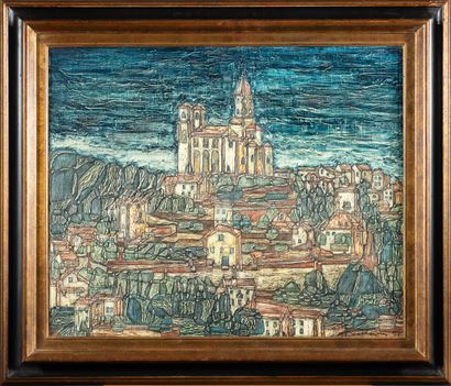 Bernard DESPLAGNES (XXe siècle)
Saint Nectaire,
Peinture...