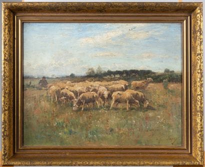 Louis Aimé JAPY (1840 - 1916)
Berger et son...