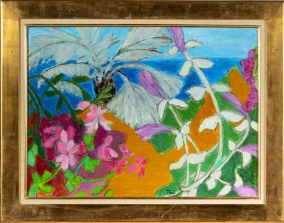 TAVE
Méditerranée,
Hst sbm, 54,5 x 73,5 ...