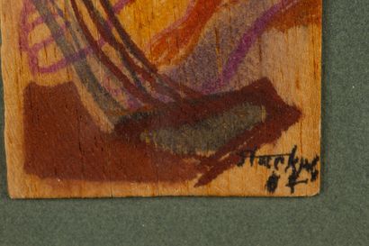 Ralph STACKPOLE
Maternité 
Dessin aux crayons...
