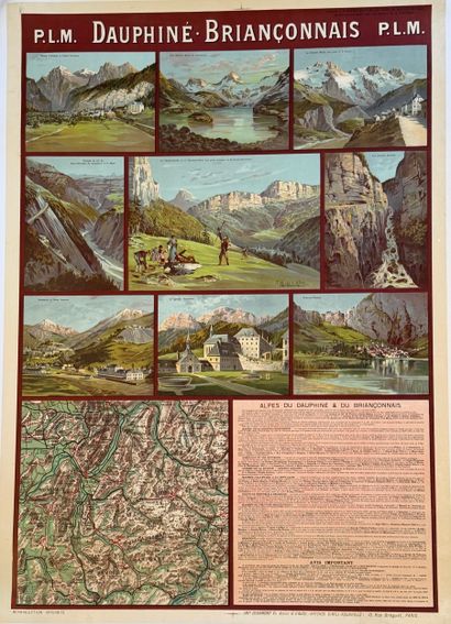 PARIS - LYON - MEDITERRANEE
Affiche de voyage...