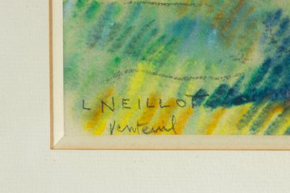 Louis NEILLOT (1898 - 1973)
Venteuil,
Aquarelle,...