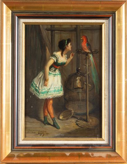Pierre Marie BEYLE (1838-1902)
Jeune femme...