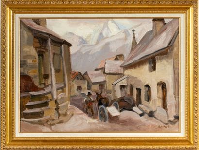 Jules Emile ZINGG (1882 - 1942)
Ruelle de...