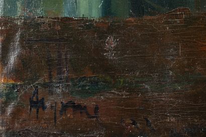 Jean AUJAME (1905-1965)
Modèle
Huile sur...