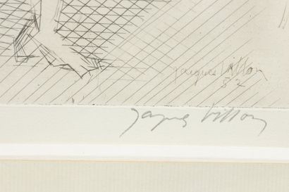 Jacques VILLON
Nude Man,
Print numbered 47/50...