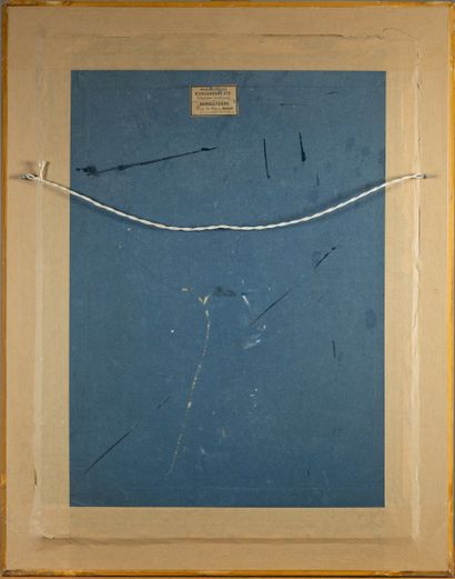 Pierre AMBROGIANI (1907 - 1985)
Modèle assis,...