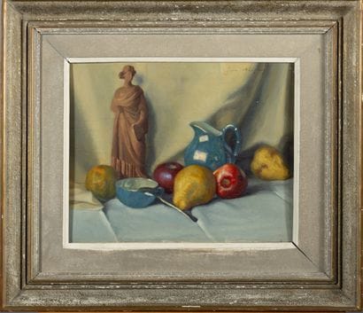 Jules MIGNON (Né en 1875)
Nature morte,
Huile...