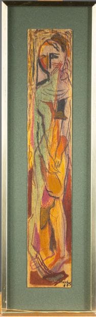 Ralph STACKPOLE
Maternité 
Dessin aux crayons...