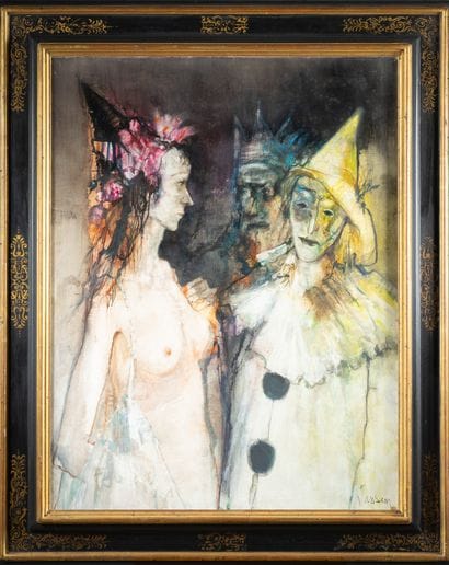 Jean JANSEM (1920 - 2013)
Sans titre (scène...