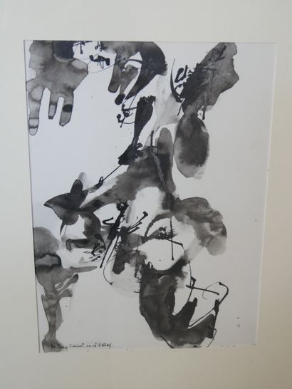 Philippe SABY-VIRICEL, known as ARTIAS (1912–2002)
Abstraction,
Ink...