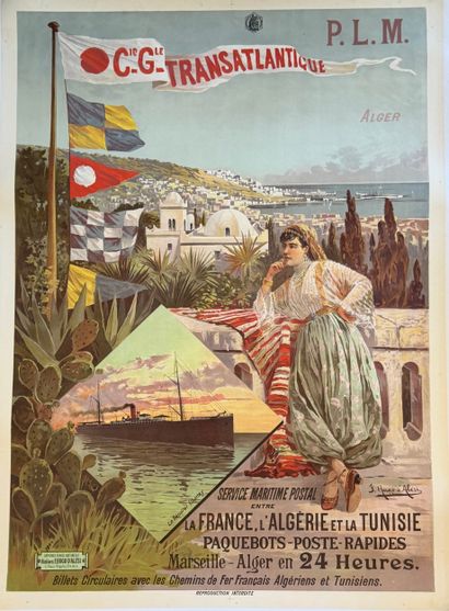 PARIS - LYON - MEDITERRANEE
Affiche de voyage...