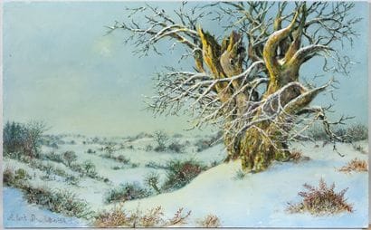 Albert DRACHKOVITCH
L'arbre mort et les champs...