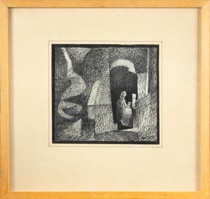 AKERMANN
Personnages dans la nuit,
Dessin...