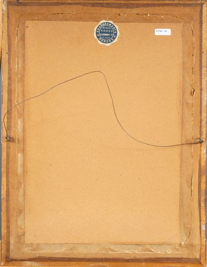 DE BERTHON Charles
Tiges de roses,
Aquarelle,...