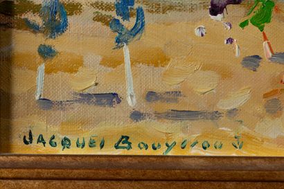 Jacques BOUYSSOU (1926 - 1997)
Trouville,
Huile...